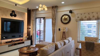 Living Room Image of 1250 Sq.ft 2 BHK Apartment / Flat for sale in United Sai Silicon City, Nagondanahalli Bengaluru for Rs. 12400000