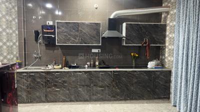 Kitchen Image of 1000 Sq.ft 3 BHK Builder Floor for rent in Jagatpura Jaipur for Rs. 13500