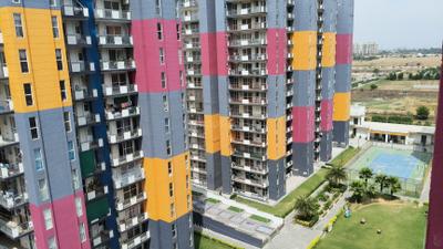 Balcony Image of 1050 Sq.ft 2 BHK Apartment / Flat for sale in Dwarkadhish The Cubix, Sector 23 Dharuhera for Rs. 5535000