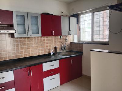 Kitchen Image of 1025 Sq.ft 2 BHK Apartment / Flat for sale in Bhandari Vermont, Wagholi Pune for Rs. 6500000