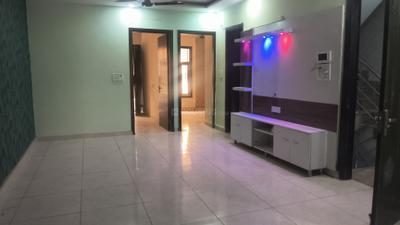 Living Room Image of 900 Sq.ft 3 BHK Independent House for rent in Dwarka Mor New Delhi for Rs. 22000