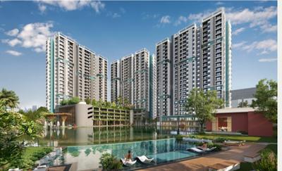 Image of 1150 Sq.ft 3 BHK Apartment / Flat for sale in DTC Still Waters, New Town, Kolkata for Rs. 8600000