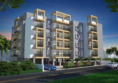 Image of 1468 Sq.ft 3 BHK Apartment / Flat for sale in Patia, Bhubaneswar for Rs. 7100000