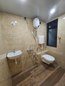 Bathroom Image of 900 Sq.ft 2 BHK Apartment / Flat for sale in Shellproof Gladiolus Tower, Vasai East Vasai for Rs. 6000000