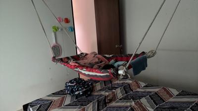 Bedroom Image of 550 Sq.ft 1 BHK Apartment / Flat for rent in Triaa Punyavaastu, Charholi Budruk Pune for Rs. 20000