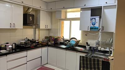 Kitchen Image of 1885 Sq.ft 3 BHK Apartment / Flat for rent in Pacifica Hillcrest, Financial District Hyderabad for Rs. 55000