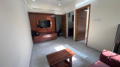 Living Room Image of 550 Sq.ft 1 BHK Apartment / Flat for rent in Bilekahalli Bengaluru for Rs. 24999