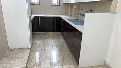 Kitchen Image of 1050 Sq.ft 3 BHK Builder Floor for rent in Sector 7 Rohini New Delhi for Rs. 37000