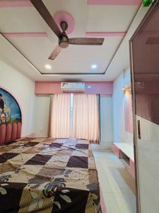 Bedroom Image of 1215 Sq.ft 2 BHK Apartment / Flat for rent in Eklingji Radhe Skyline, Sanand Ahmedabad for Rs. 30000