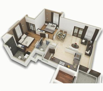 Floor Plan Image of 3200 Sq.ft 4 BHK Apartment / Flat for sale in Jogeshwari West Mumbai for Rs. 62900000