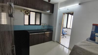 Kitchen Image of 690 Sq.ft 1 BHK Apartment / Flat for rent in Atharva Garden, Kharadi Pune for Rs. 24000
