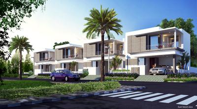 Image of 1635 Sq.ft 3 BHK Villa for sale in Kolamuru, Rajahmundry for Rs. 7999999
