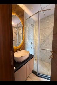 Bathroom Image of 1530 Sq.ft 3 BHK Builder Floor for rent in Raj One Good Earth, Sector 71 Gurgaon for Rs. 50000