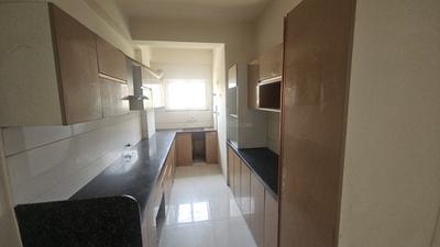 Kitchen Image of 1400 Sq.ft 3 BHK Apartment / Flat for rent in Tagore Nagar Jaipur for Rs. 25000