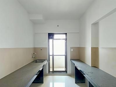 Kitchen Image of 1375 Sq.ft 3 BHK Apartment / Flat for rent in Runwal Garden City Dahlia, Thane West Thane for Rs. 60000