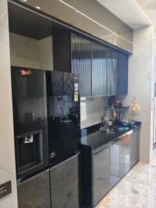 Kitchen Image of 1450 Sq.ft 3 BHK Apartment / Flat for sale in Monte South, Byculla Mumbai for Rs. 75000000