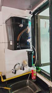 Kitchen Image of 1200 Sq.ft 2 BHK Apartment / Flat for rent in Shree Ghanshyam Residency, Bhayli Vadodara for Rs. 18000