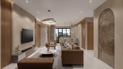 Hall Image of 1799 Sq.ft 3 BHK Apartment / Flat for sale in Banaswadi Bengaluru for Rs. 26500786