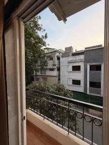 Balcony Image of 500 Sq.ft 1 BHK Builder Floor for rent in Scheme 78 Indore for Rs. 14500