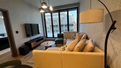 Living Room Image of 1076 Sq.ft 1 BHK Apartment / Flat for sale in Jumeirah Village Dubai for Rs. 30666066