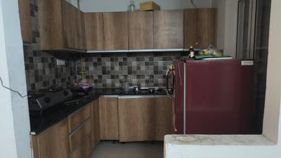 Kitchen Image of 766 Sq.ft 2 BHK Duplex for rent in Prateek Grand City, Siddharth Vihar Ghaziabad for Rs. 22000