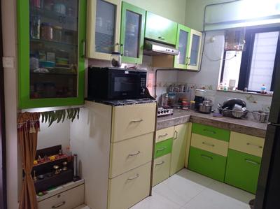 Kitchen Image of 660 Sq.ft 1 BHK Apartment / Flat for sale in Pimple Gurav Pune for Rs. 5900000