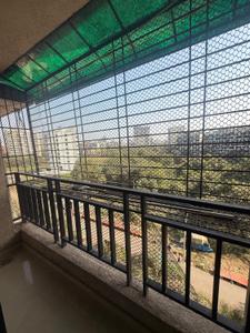 Balcony Image of 550 Sq.ft 1 BHK Apartment / Flat for rent in Raunak City 3, Kalyan West Kalyan for Rs. 13999
