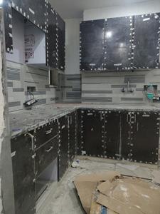 Kitchen Image of 650 Sq.ft 2 BHK Builder Floor for sale in Khanpur New Delhi for Rs. 4700000