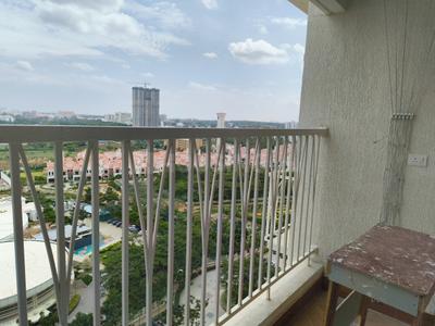 Balcony Image of 970 Sq.ft 2 BHK Apartment / Flat for rent in Eden Park At The Prestige City, Sarjapur Bengaluru for Rs. 41000