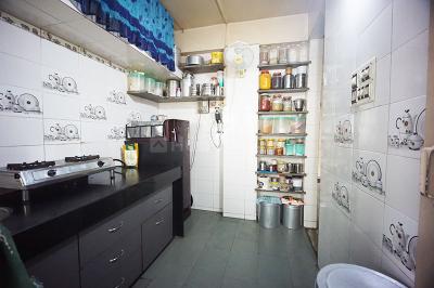 Kitchen Image of 585 Sq.ft 1 BHK Apartment / Flat for sale in Chandlodia Ahmedabad for Rs. 2900000