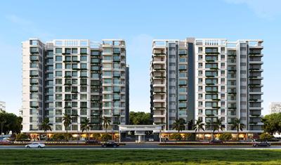Image of 1243 Sq.ft 2 BHK Apartment / Flat for sale in Atharva Sapphire Towers, Chinchbhavan, Nagpur for Rs. 5200000