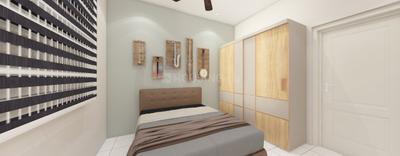 Bedroom Image of 750 Sq.ft 2 BHK Apartment / Flat for rent in Sattva Bliss, Budigere Cross Bengaluru for Rs. 33000