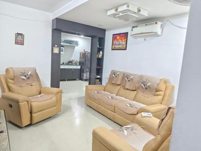 Hall Image of 1565 Sq.ft 2.5 BHK Apartment / Flat for rent in Sri Sairam Towers, Hafeezpet Hyderabad for Rs. 38000