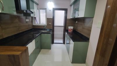 Kitchen Image of 1000 Sq.ft 2 BHK Apartment / Flat for rent in SS Infinitus, Nipania Indore for Rs. 22000