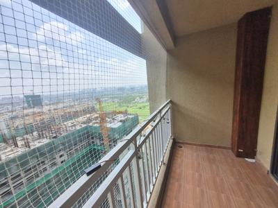 Balcony Image of 1455 Sq.ft 3 BHK Apartment / Flat for rent in Bramhacorp The Collection W2 And W7, Wadgaon Sheri Pune for Rs. 75000
