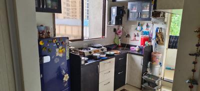 Kitchen Image of 765 Sq.ft 1 BHK Apartment / Flat for sale in Vastral Ahmedabad for Rs. 2600000