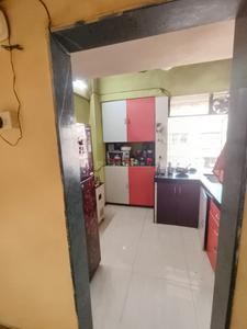 Kitchen Image of 750 Sq.ft 2 BHK Apartment / Flat for sale in Kashish Park, Dharamveer Nagar Thane for Rs. 13500000