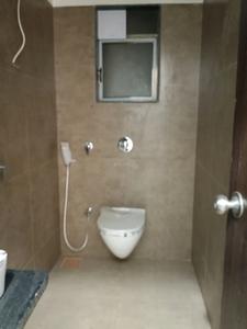 Common Bathroom Image of 700 Sq.ft 2 BHK Apartment / Flat for rent in Ram Nagar Shanti Garden Sector 5 Bldg 9, Mira Road East Mira Bhayandar for Rs. 31000