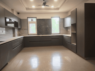 Kitchen Image of 3000 Sq.ft 4 BHK Builder Floor for sale in Paschim Vihar New Delhi for Rs. 45000000