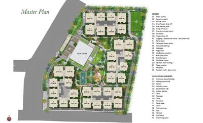 Image of 2000 Sq.ft 3 BHK Apartment / Flat for sale in Brigade Manor, Erragadda, Hyderabad for Rs. 20900000