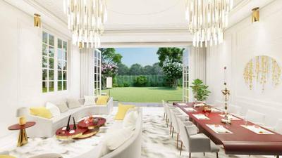Hall Image of 4000 Sq.ft 4 BHK Villa for sale in Lodha Villa Imperio, Palava Phase 2 Thane for Rs. 45000000