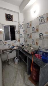 Kitchen Image of 402 Sq.ft 1 BHK Apartment / Flat for rent in Uttar Panchanna Gram Kolkata for Rs. 13500