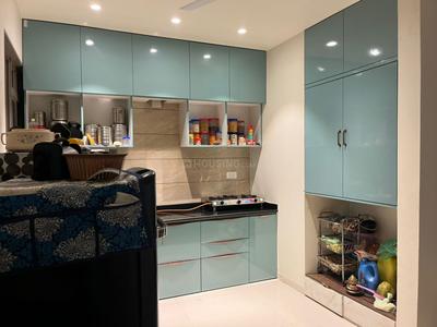 Kitchen Image of 1530 Sq.ft 3 BHK Apartment / Flat for sale in Swamarvella Swastik Marvella, Chandkheda Ahmedabad for Rs. 8000000