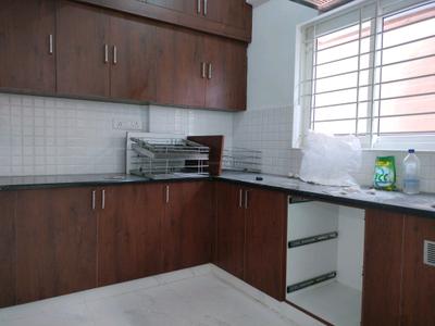 Kitchen Image of 640 Sq.ft 1 BHK Apartment / Flat for rent in Mahadevapura Bengaluru for Rs. 30000