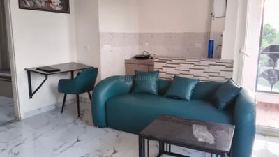 Living Room Image of 700 Sq.ft 1 BHK Apartment / Flat for rent in Jagatpura Jaipur for Rs. 21000