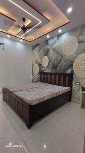 Bedroom Image of 600 Sq.ft 2 BHK Builder Floor for rent in Guru Ji Vipin Garden, Dwarka Mor New Delhi for Rs. 22000