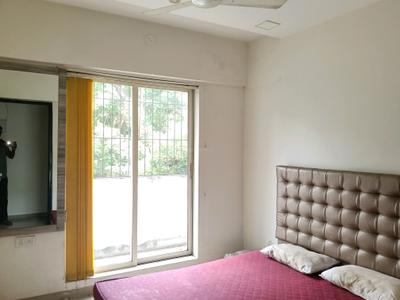 Bedroom Image of 750 Sq.ft 2 BHK Apartment / Flat for rent in Rosa Gardenia, Kasarvadavali Thane for Rs. 30000