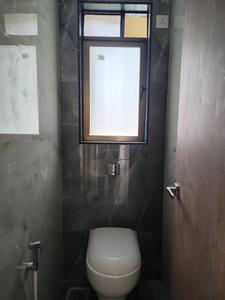 Common Bathroom Image of 700 Sq.ft 1 BHK Apartment / Flat for rent in Rosa Gardenia, Kasarvadavali Thane for Rs. 17000