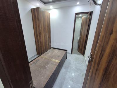 Bedroom Image of 600 Sq.ft 2 BHK Independent House for rent in Masjid Moth Village New Delhi for Rs. 27000