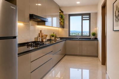 Kitchen Image of 995 Sq.ft 2 BHK Apartment / Flat for sale in Wakad Pune for Rs. 8650000
